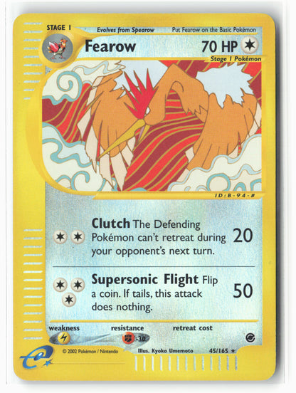 Expedition #045/165 Fearow (45) Reverse Holo - 16126