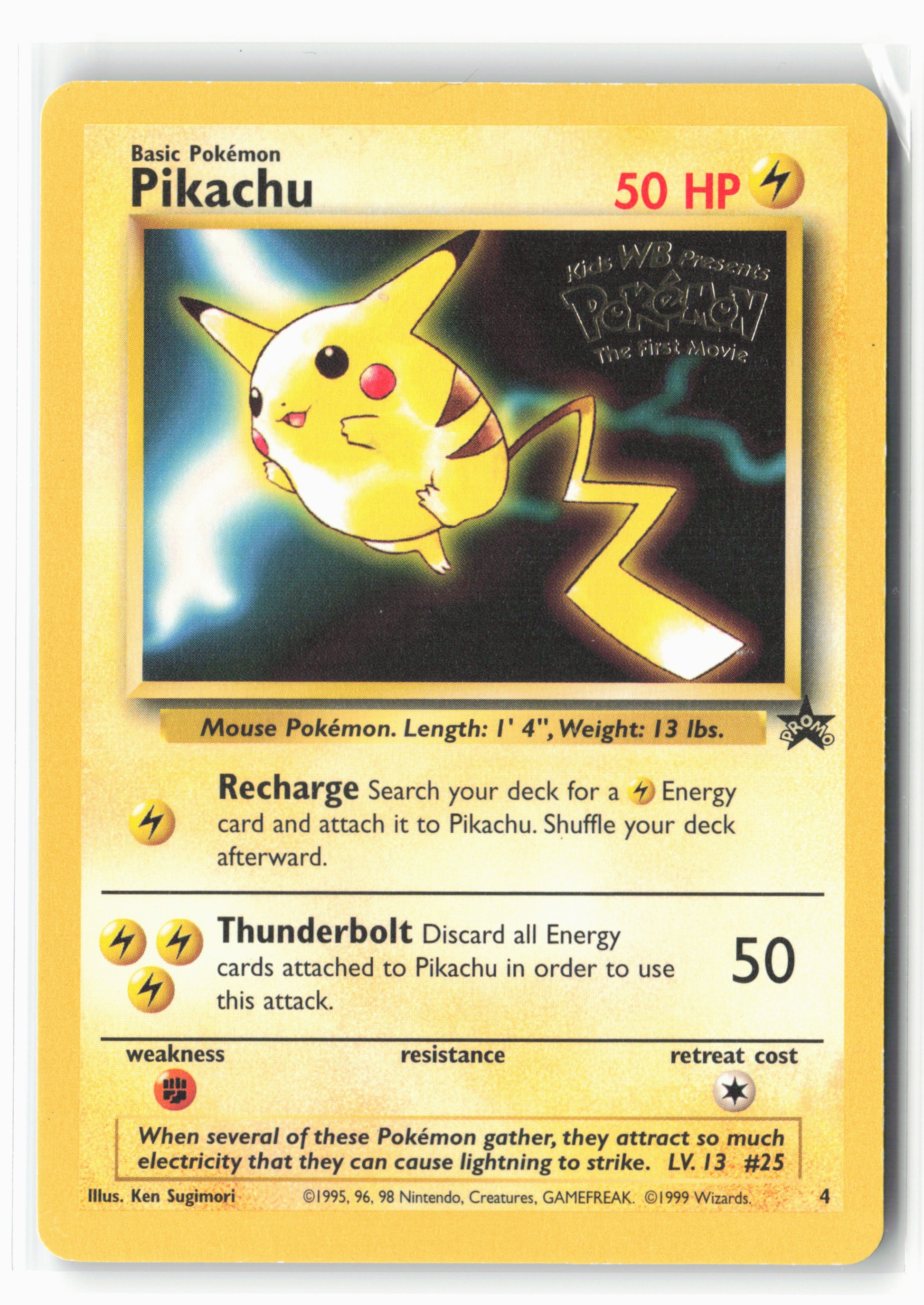 WoTC Promo #04/53 Pikachu (Movie Promo) 16141