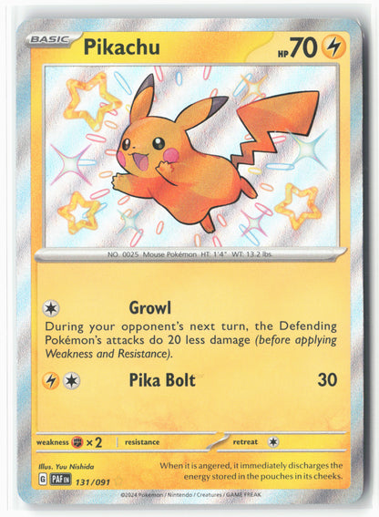 SV: Paldean Fates #131/091 Pikachu 16143
