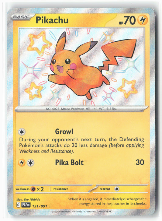 SV: Paldean Fates #131/091 Pikachu 16143