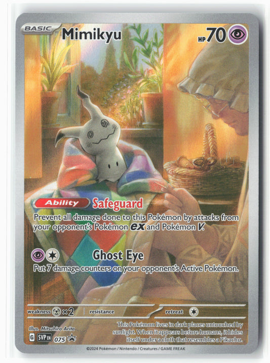 SV: Scarlet & Violet Promo Cards #075 Mimikyu Holo - 16153