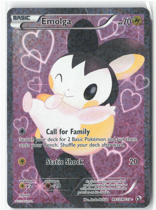 Legendary Treasures: Radiant #RC23/RC25 Emolga (Full Art) Holo - 16162