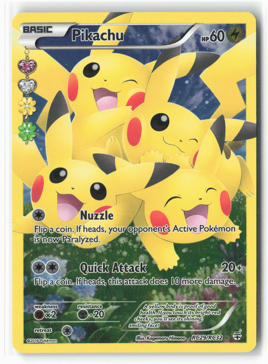 Generations: Radiant Collection #RC29/RC32 Pikachu (Full Art) Holo - 16172