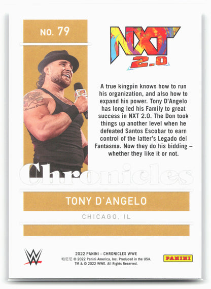 2022 Panini Chronicles WWE #79 Tony D'Angelo