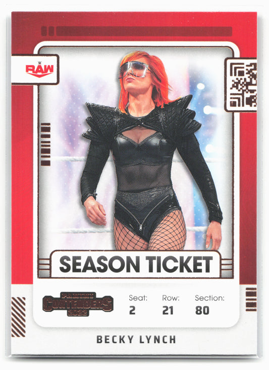 2022 Panini Chronicles WWE #103 Becky Lynch Bronze