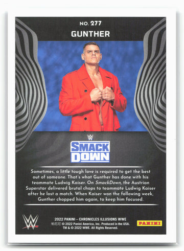 2022 Panini Chronicles WWE #277 Gunther