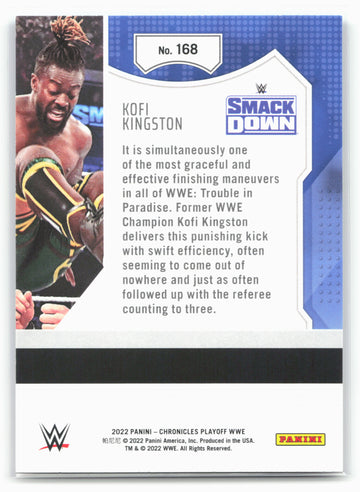 2022 Panini Chronicles WWE #168 Kofi Kingston