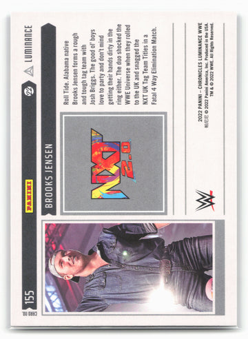 2022 Panini Chronicles WWE #155 Brooks Jensen