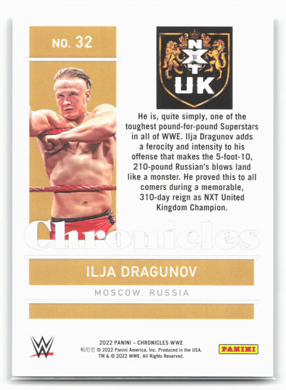 2022 Panini Chronicles WWE #32 Ilja Dragunov