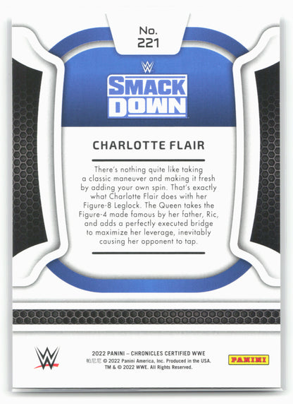 2022 Panini Chronicles WWE #221 Charlotte Flair