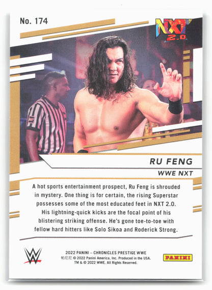 2022 Panini Chronicles WWE #174 Ru Feng