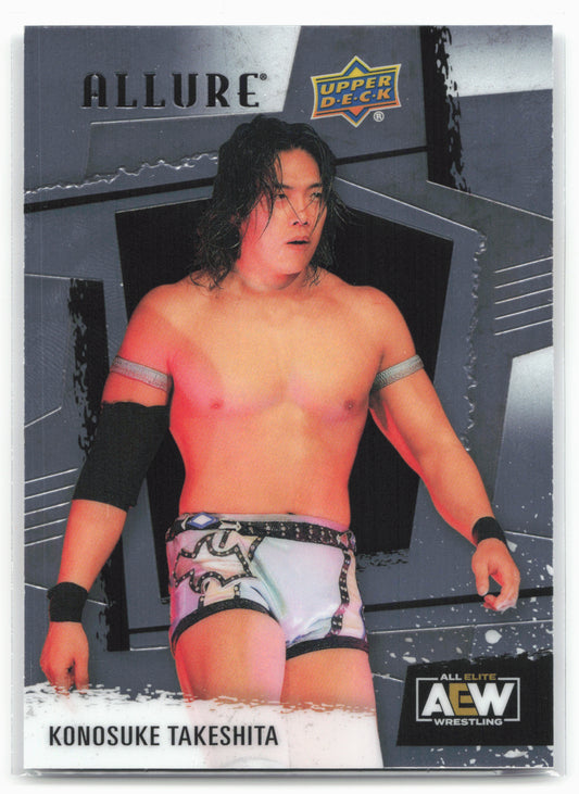 2022 Upper Deck Allure AEW #30 Konosuke Takeshita