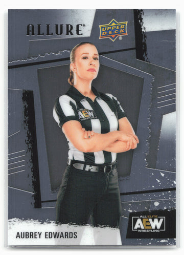 2022 Upper Deck Allure AEW #95 Aubrey Edwards