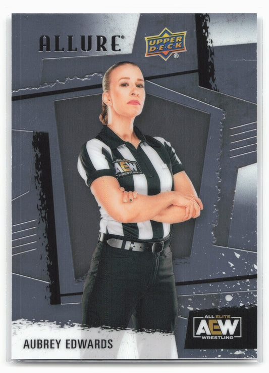 2022 Upper Deck Allure AEW #95 Aubrey Edwards