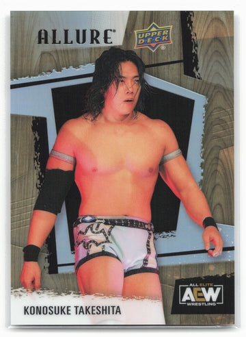 2022 Upper Deck Allure AEW #30 Konosuke Takeshita Table