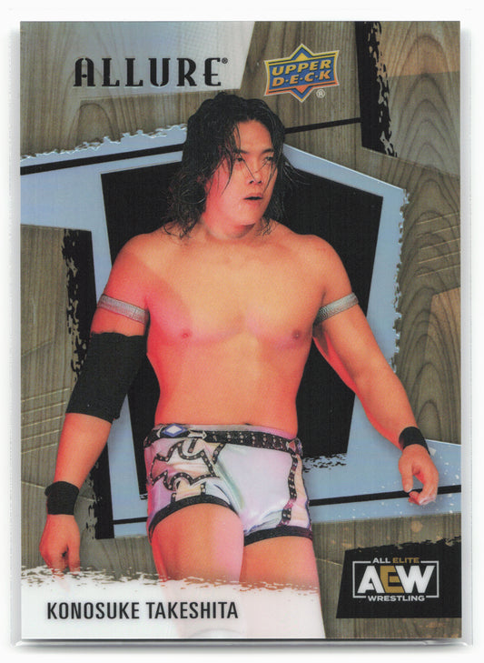 2022 Upper Deck Allure AEW #30 Konosuke Takeshita Table