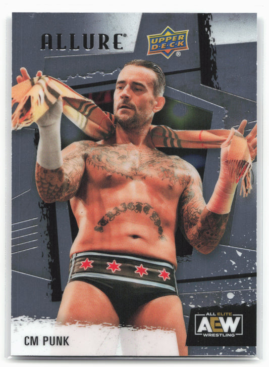 2022 Upper Deck Allure AEW #18 CM Punk