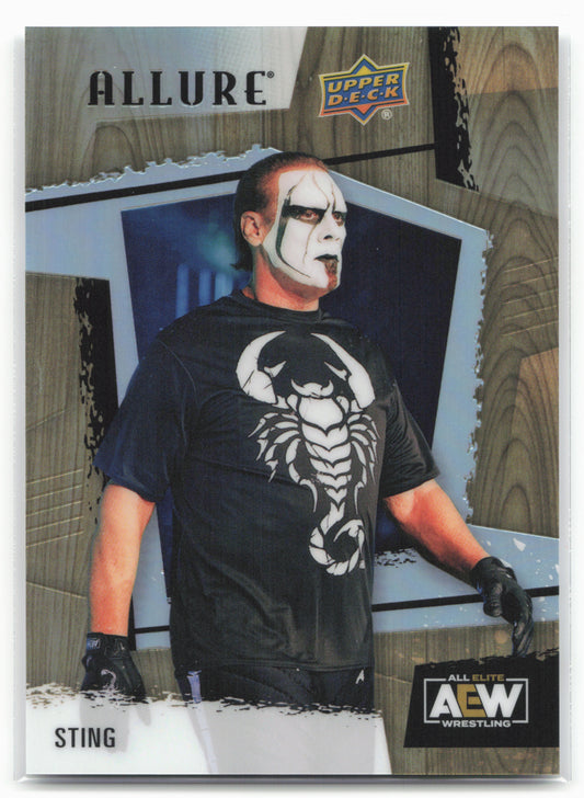 2022 Upper Deck Allure AEW #31 Sting Table
