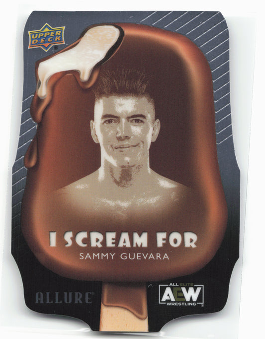 2022 Upper Deck Allure AEW #ISF-19 Sammy Guevara I Scream For