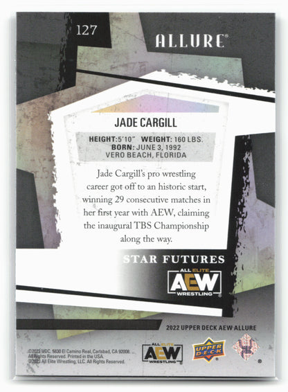 2022 Upper Deck Allure AEW #127 Jade Cargill