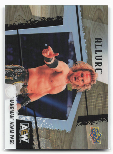2022 Upper Deck Allure AEW #106 Hangman Adam Page Table