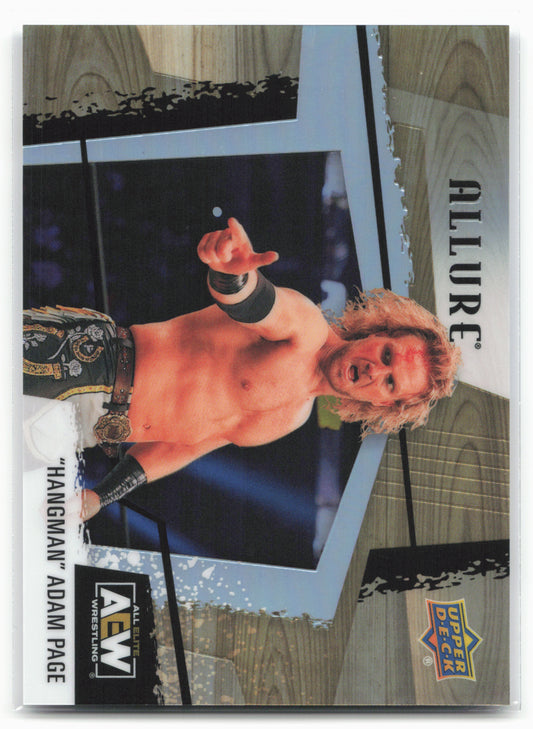 2022 Upper Deck Allure AEW #106 Hangman Adam Page Table