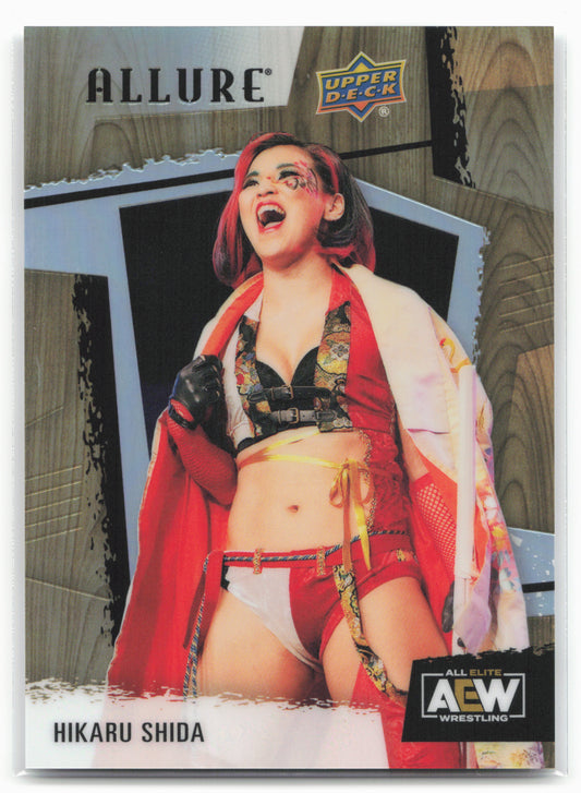 2022 Upper Deck Allure AEW #33 Hikaru Shida Table