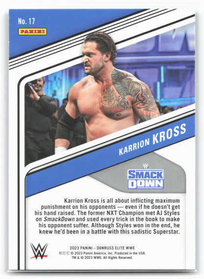 2023 Donruss Elite WWE #17 Karrion Kross 16247
