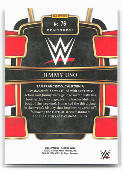 2024 Panini Select WWE #76 Jimmy Uso 16273