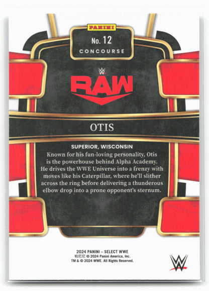 2024 Panini Select WWE #12 Otis 16280