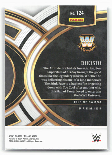 2024 Panini Select WWE #124 Rikishi 16282
