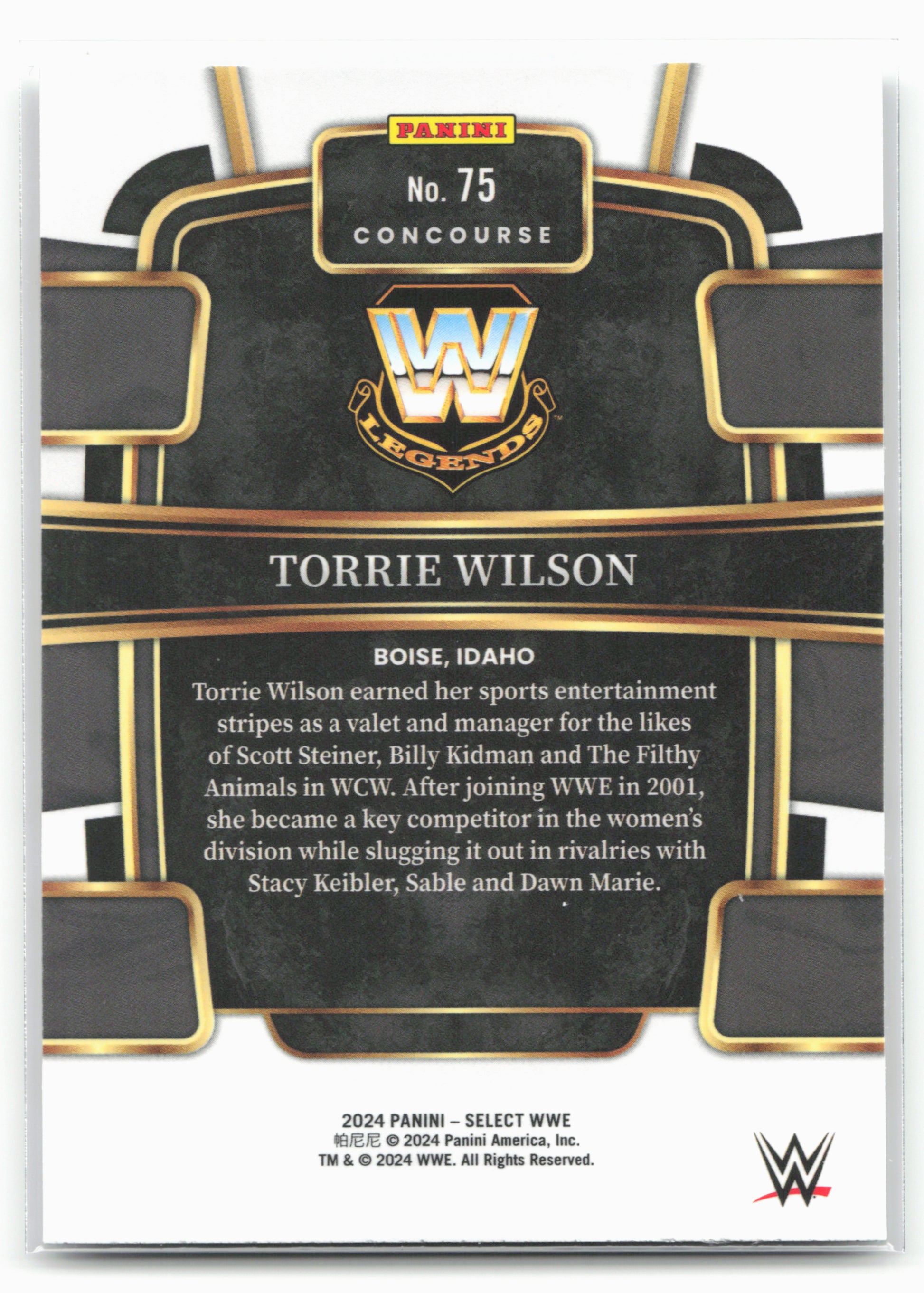 2024 Panini Select WWE #75 Torrie Wilson 16286