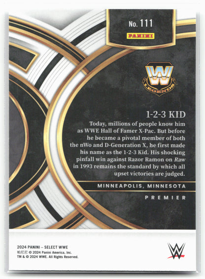 2024 Panini Select WWE #111 1-2-3 Kid 16288