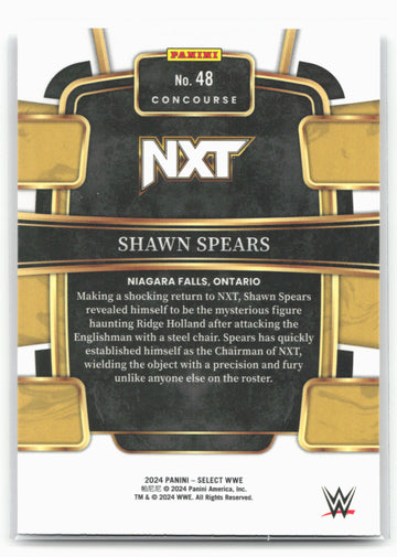 2024 Panini Select WWE #48 Shawn Spears 16289