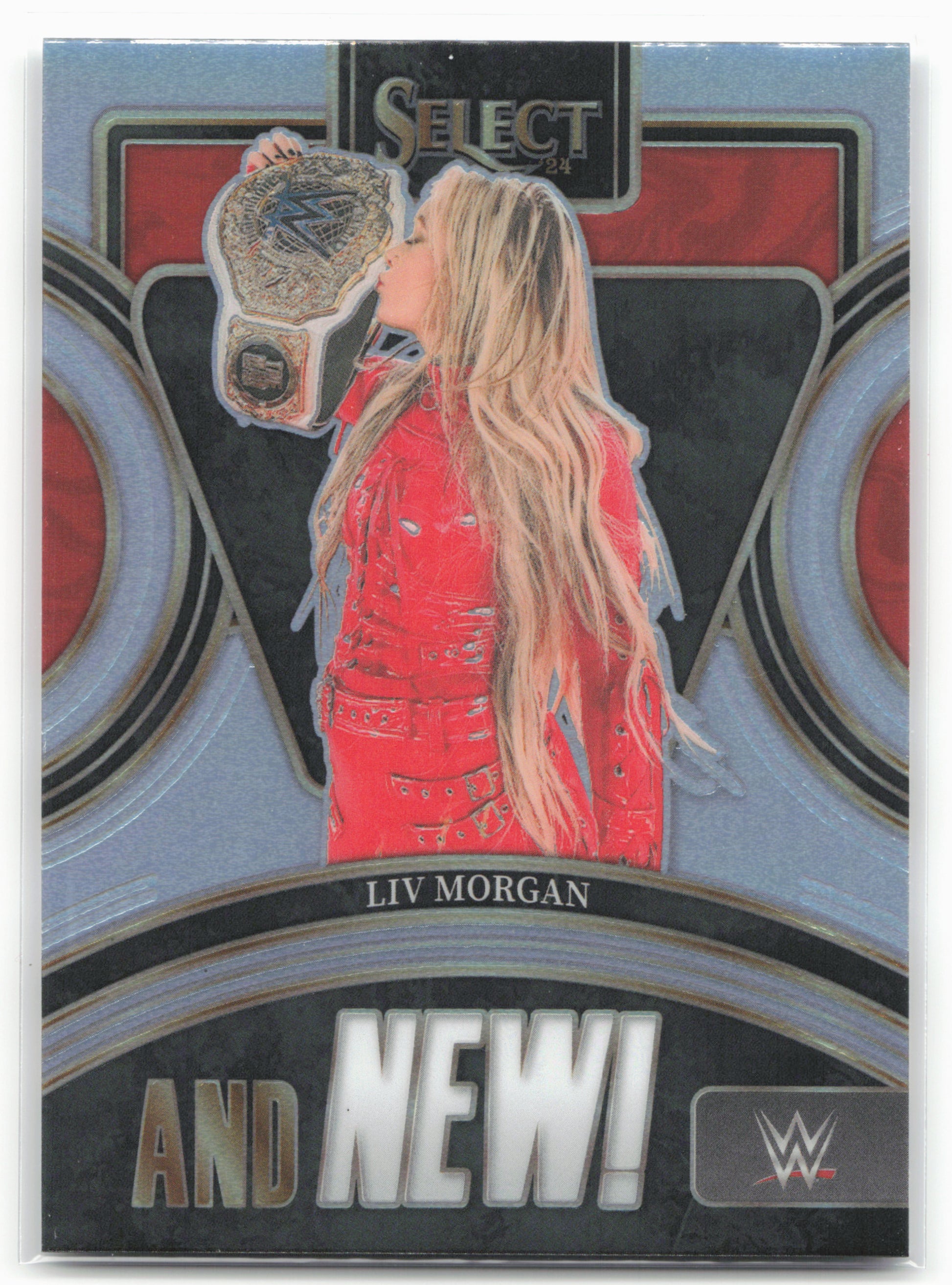 2024 Panini Select WWE #1 Liv Morgan And NEW! 16304