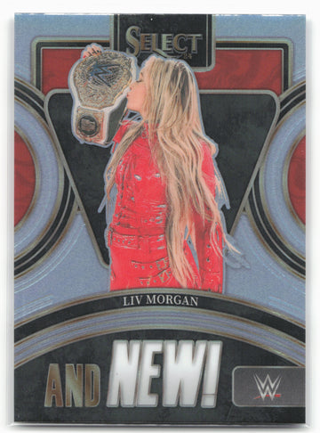 2024 Panini Select WWE #1 Liv Morgan And NEW! 16304