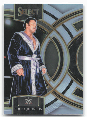 2024 Panini Select WWE #144 Rocky Johnson Silver Prizms 16305
