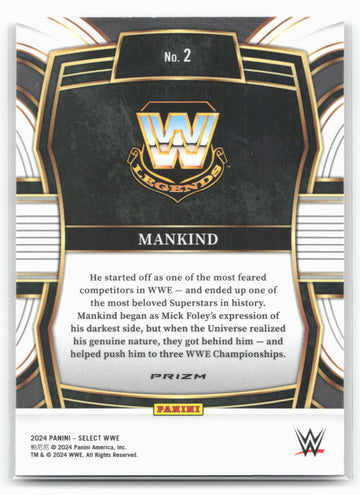 2024 Panini Select WWE #2 Mankind Phenomenon 16307