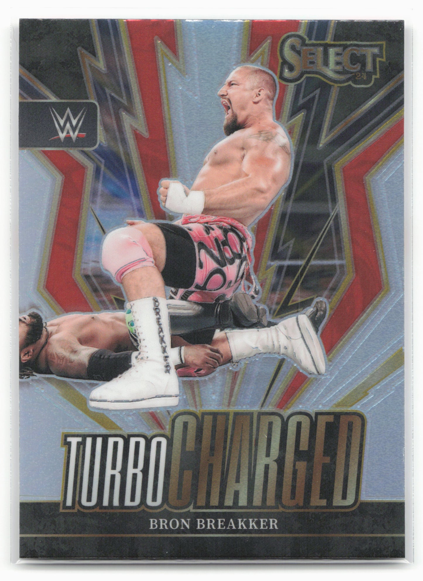 2024 Panini Select WWE #3 Bron Breakker Turbo Charged 16308