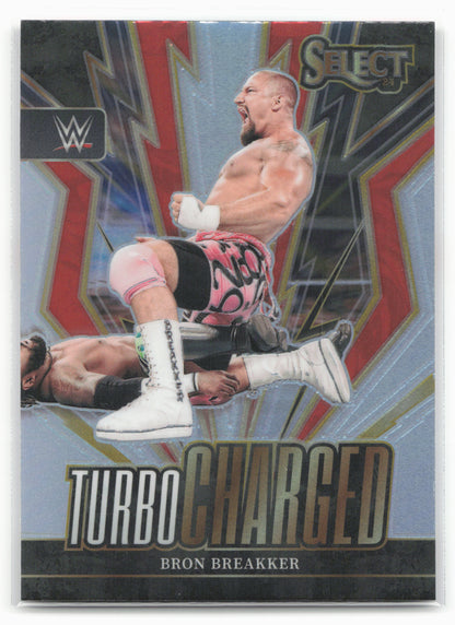 2024 Panini Select WWE #3 Bron Breakker Turbo Charged 16308