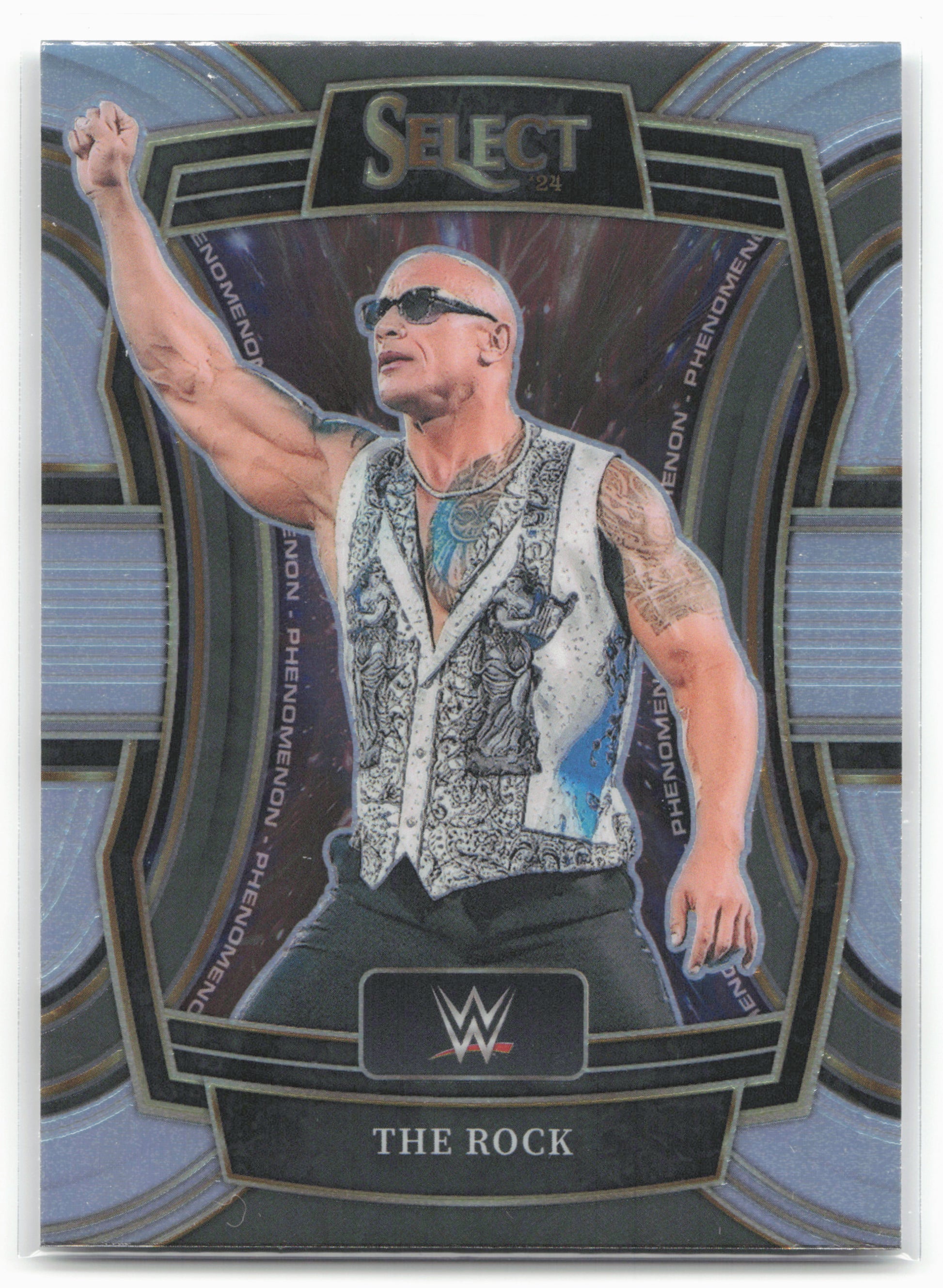 2024 Panini Select WWE #26 The Rock Phenomenon 16310