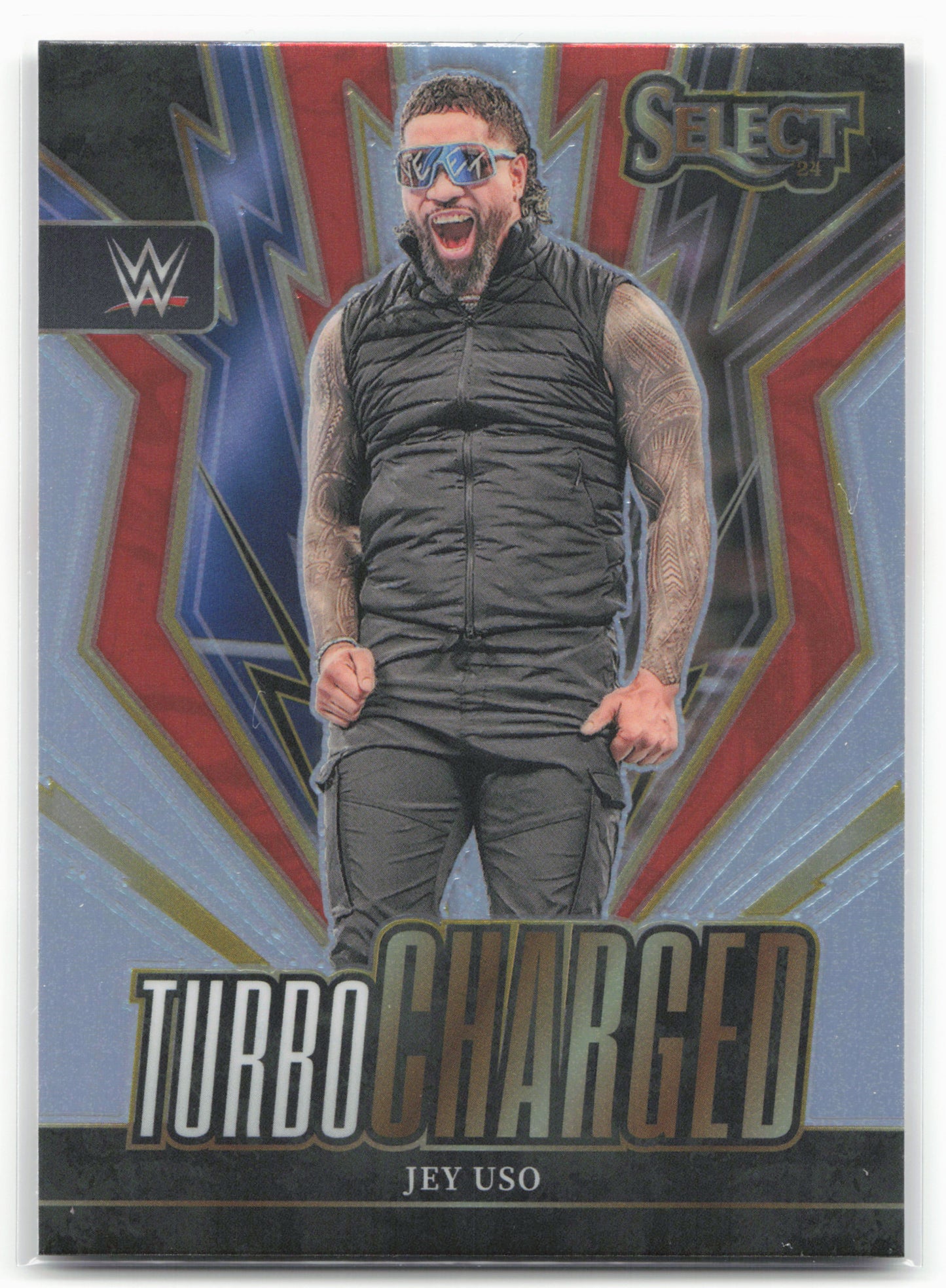 2024 Panini Select WWE #27 Jey Uso Turbo Charged 16313