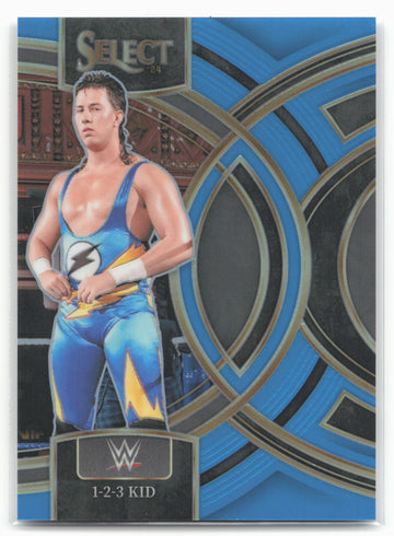2024 Panini Select WWE #111 1-2-3 Kid Blue Prizms