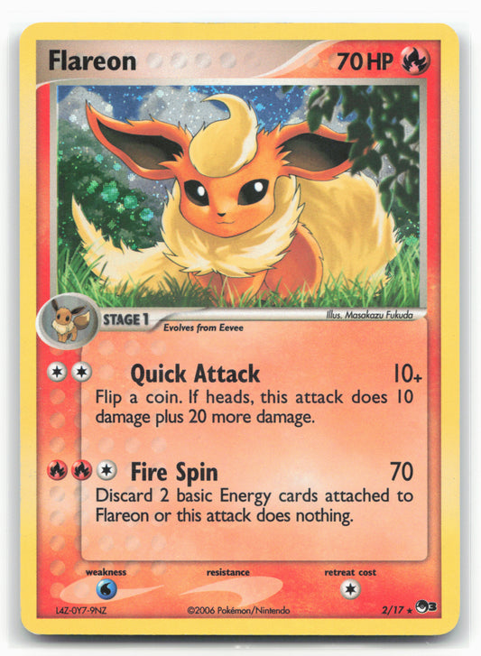 POP Series 3 #002/017 Flareon Holo - 16328