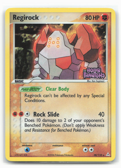 Holon Phantoms #28/110 Regirock Holo - 16331