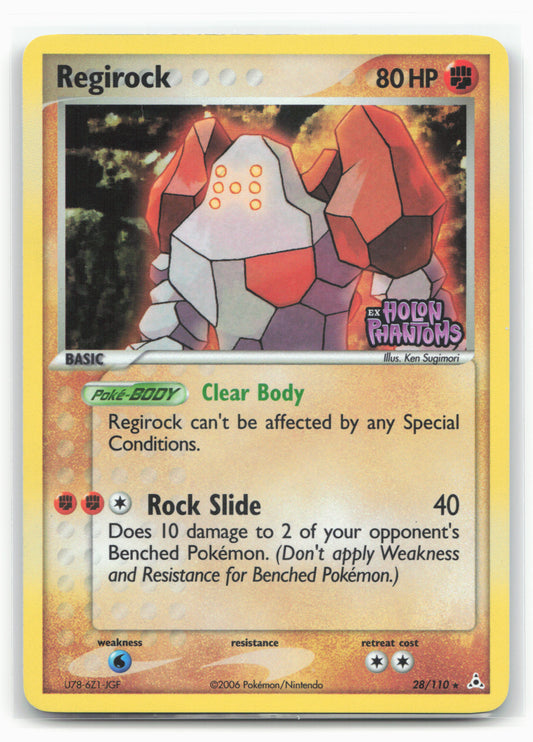 Holon Phantoms #28/110 Regirock Holo - 16331