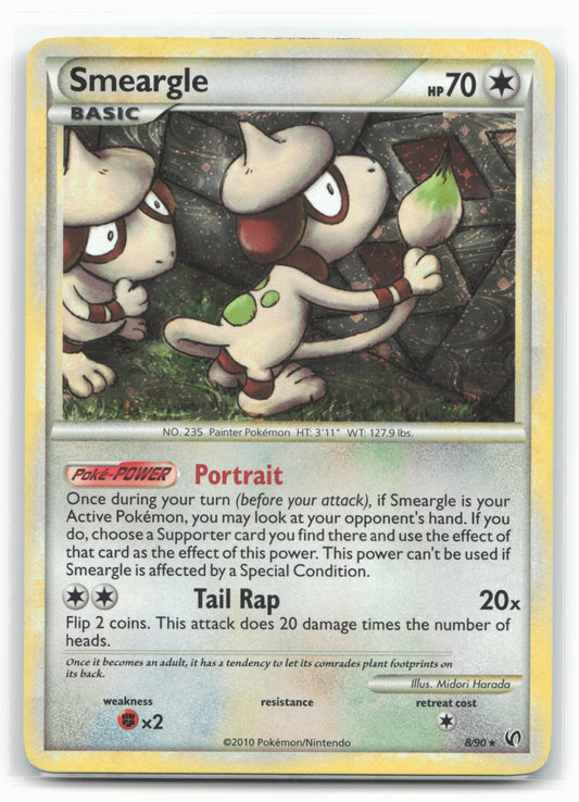Undaunted #8/90 Smeargle Holo - 16334