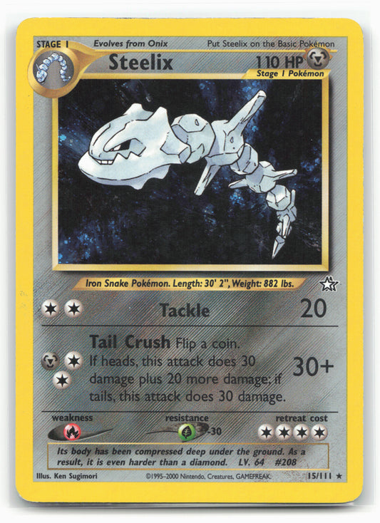 Neo Genesis #015/111 Steelix Holo - 16335