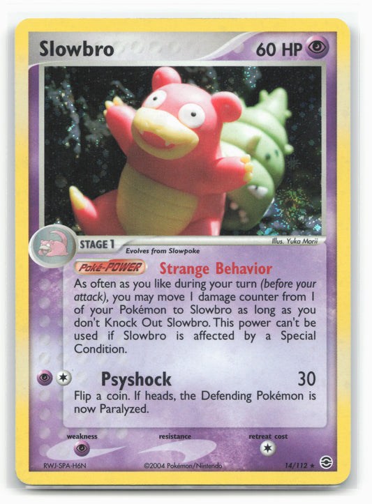 FireRed & LeafGreen #14/112 Slowbro Holo - Swirl - 16337