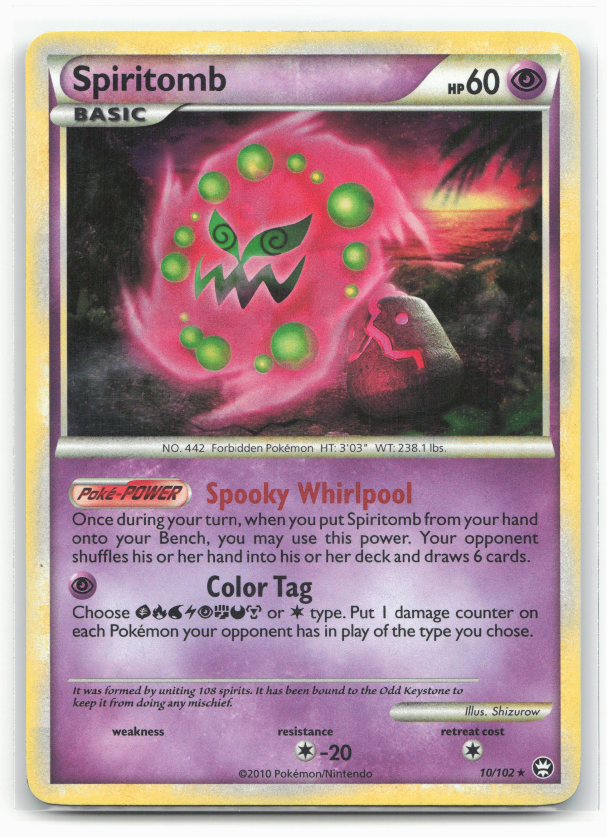 Triumphant #10/102 Spiritomb Holo - 16338